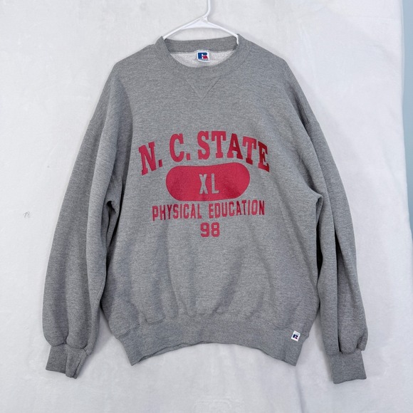 Russell Athletic Other - Vintage Russel Sweatshirt Mens XL Gray North Carolina State Fleece Pullover
